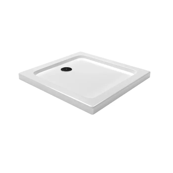 Brodzik prysznicowy kwadratowy slim BOLTON 90x90x6 cm