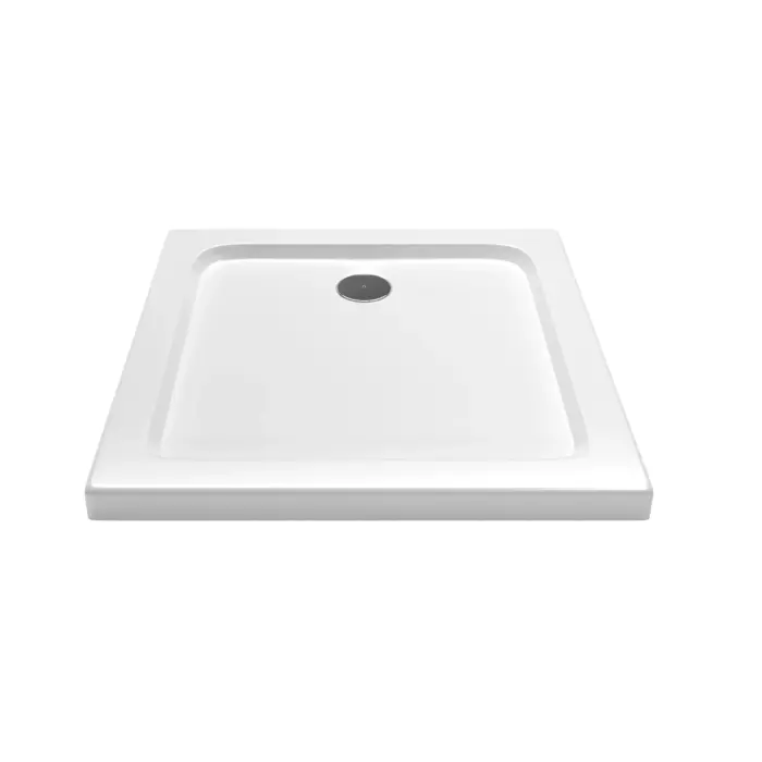 Brodzik prysznicowy kwadratowy slim BOLTON 90x90x6 cm