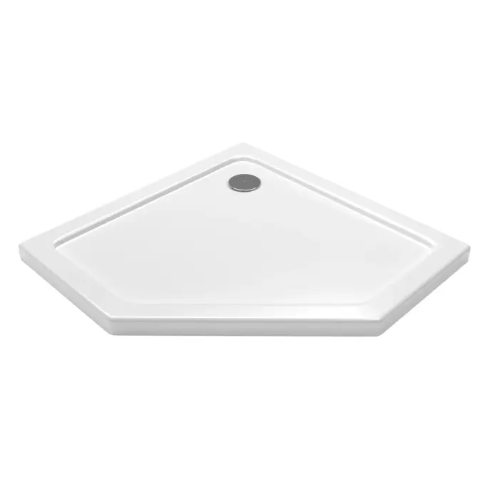 Brodzik prysznicowy pięciokątny slim GLADSTONE 90x90x5 cm