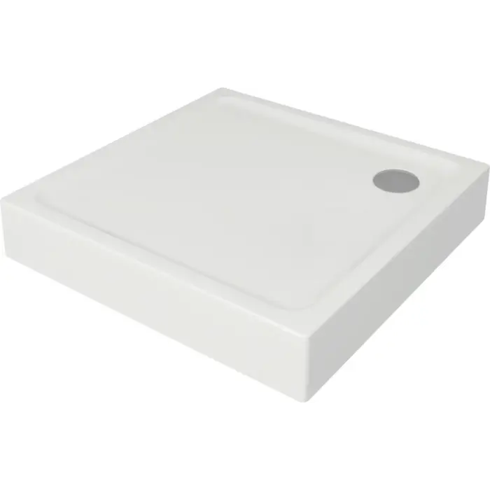 Brodzik prysznicowy kwadratowy zabudowany SOUL 80x80x15 cm