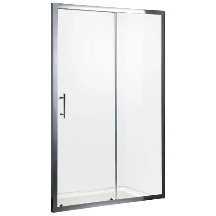 Drzwi prysznicowe wnękowe rozsuwane Easy Slider jednoskrzydłowe 140x195 cm