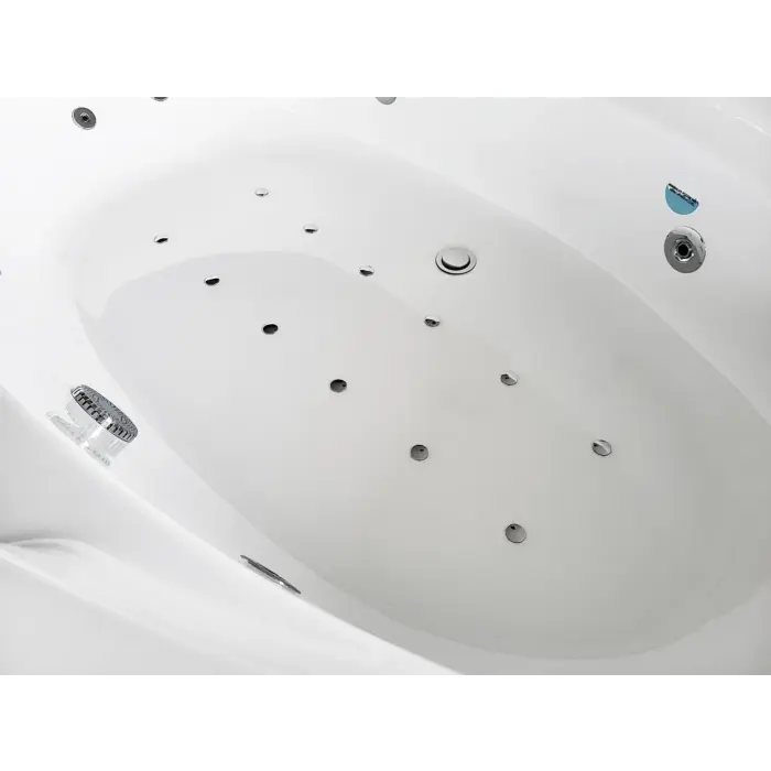 Wanna narożna z hydromasażem LAURA 150x150 cm