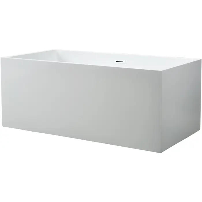 Wanna akrylowa wolnostojąca prostokątna TERNO biała 150x75x60 cm