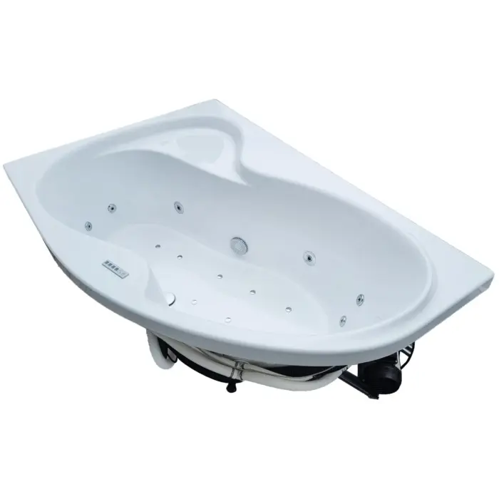 Wanna z hydromasażem narożna ROSA 170x105 cm