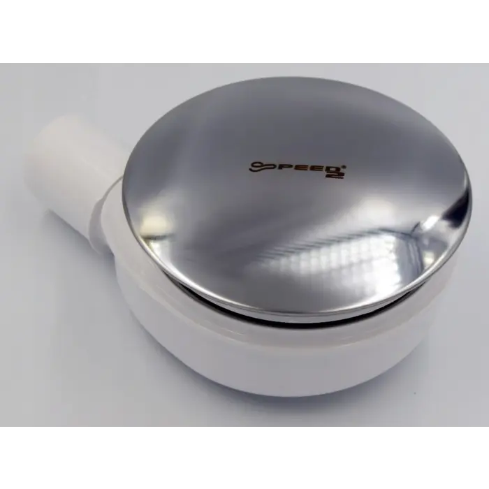  Syfon do brodzika niski automatyczny chrom 90 mm 