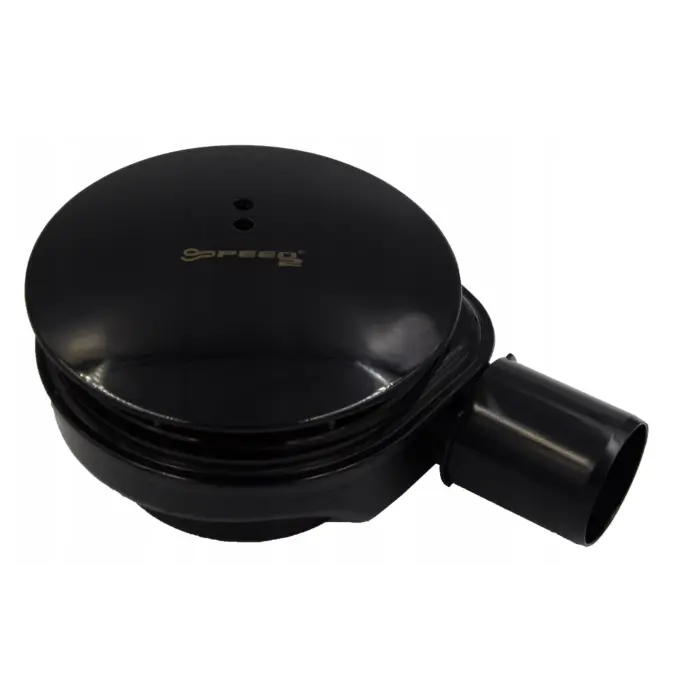  Syfon do brodzika niski automatyczny czarny 90 mm