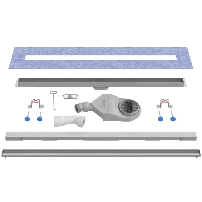 Odpływ liniowy 70 cm SLIM z syfonem Viega