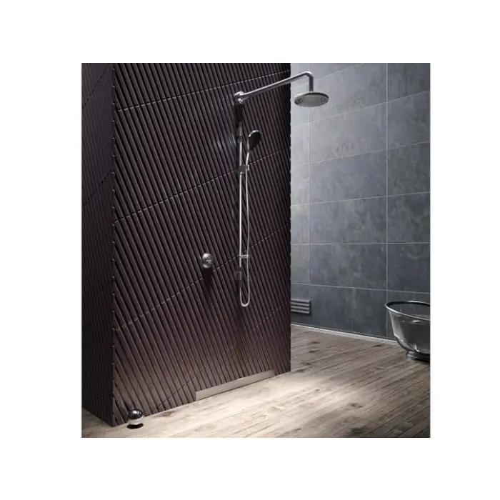 Odpływ liniowy ścienny 60 cm z syfonem Viega