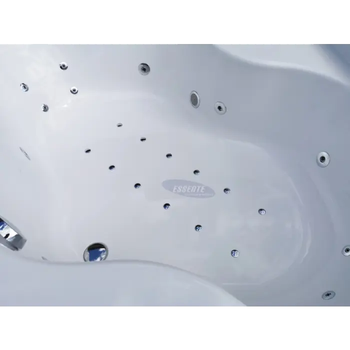 Narożna wanna z hydromasażem ORUNA 140x140 cm