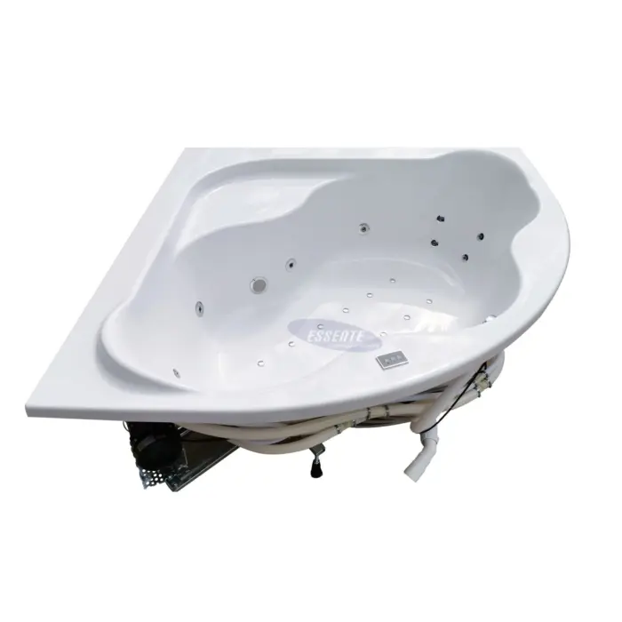 Narożna wanna z hydromasażem ORUNA 150x150 cm 