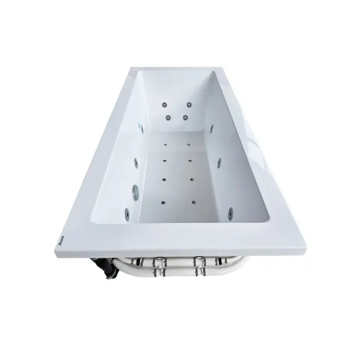 Wanna z hydromasażem prostokątna SOLAR 180x80 cm