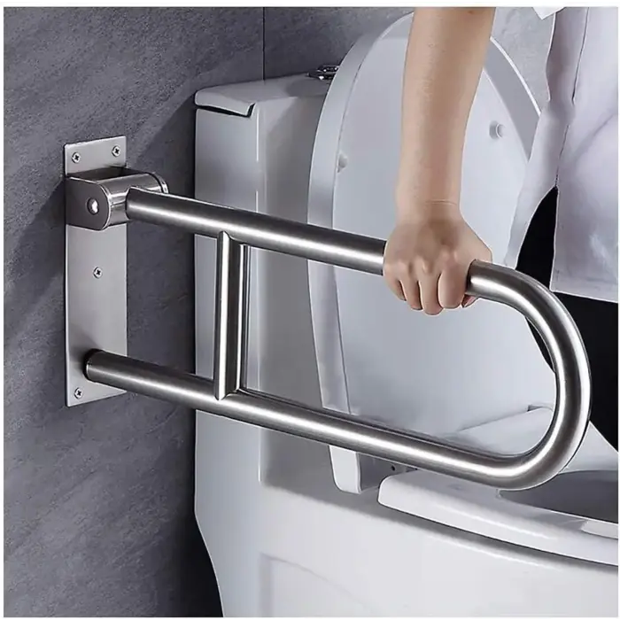 Poręcz WC uchylna 60 cm - chromowana
