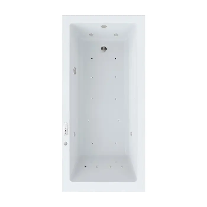Wanna z hydromasażem prostokątna AYATA 170x80 cm