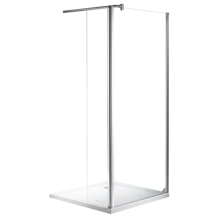 Ścianka prysznicowa FLIT DUO 90+30x190cm szkło 6 mm