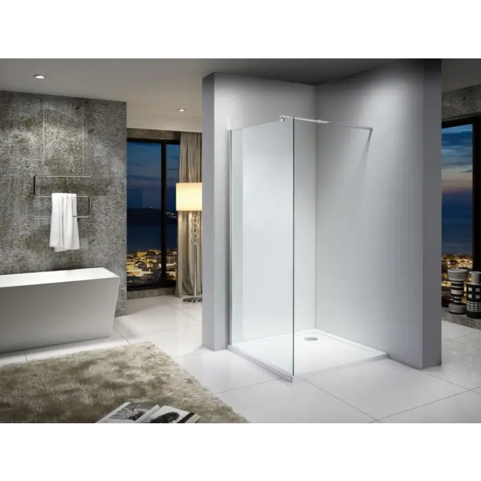 Ścianka prysznicowa FLIT WALK-IN 90x190cm szkło 8 mm