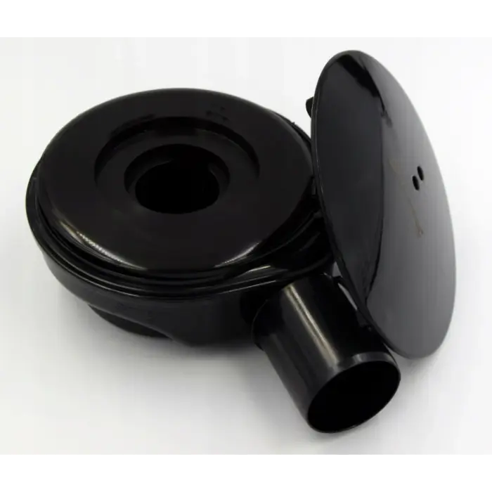  Syfon do brodzika niski automatyczny czarny 90 mm