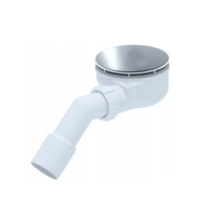  Syfon do brodzika niski automatyczny chrom 90 mm Alcaplast
