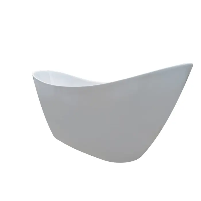 Wanna akrylowa wolnostojąca owalna VEZO biała 172x73x74 cm