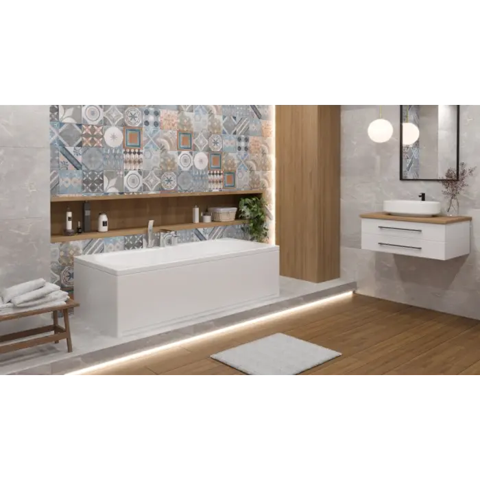 PrimaLine wanna prostokątna EVO 180x80