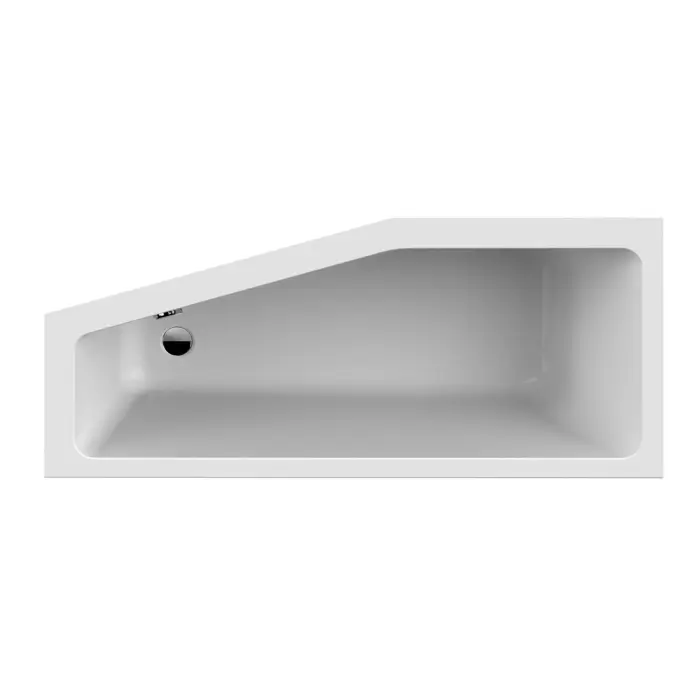 ExclusiveLine wanna asymetryczna KEO 160x70 cm