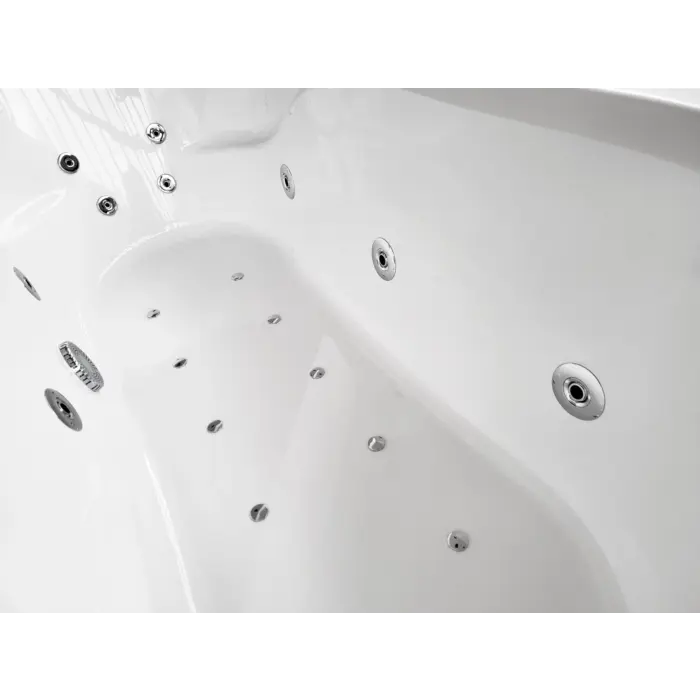 Wanna z hydromasażem prostokątna IVEA 150x75 cm