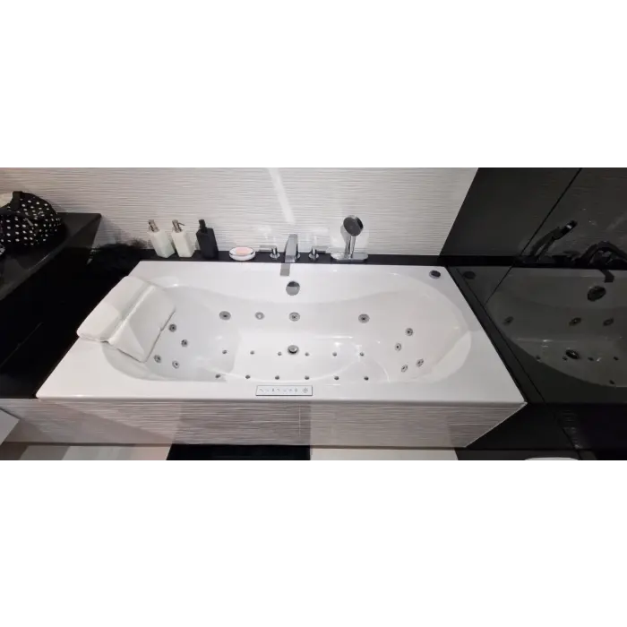 Wanna z hydromasażem prostokątna ORIA DUO 180x80 cm
