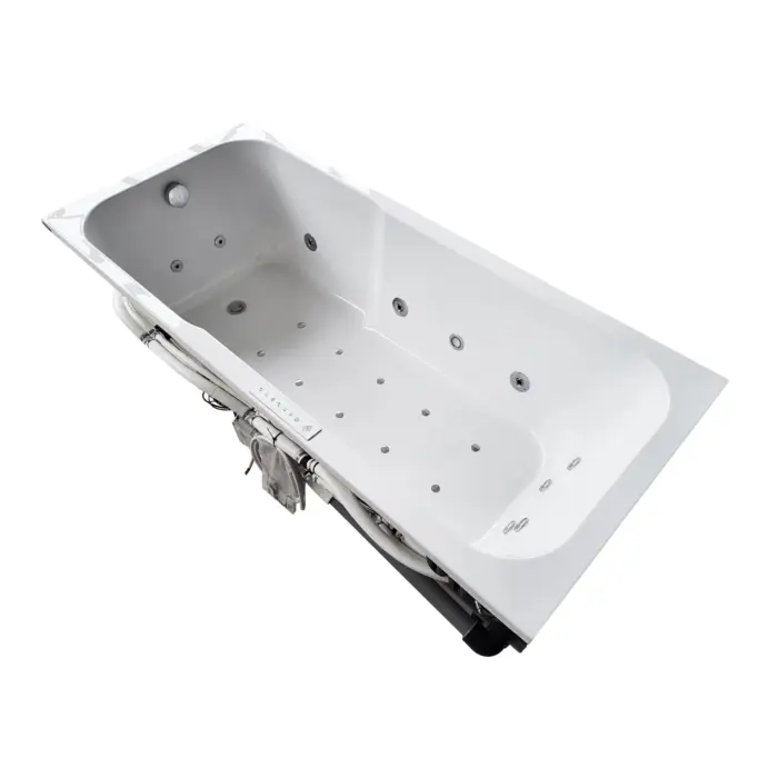 Wanna z hydromasażem prostokątna VESSA SPECJAL 180x80 cm