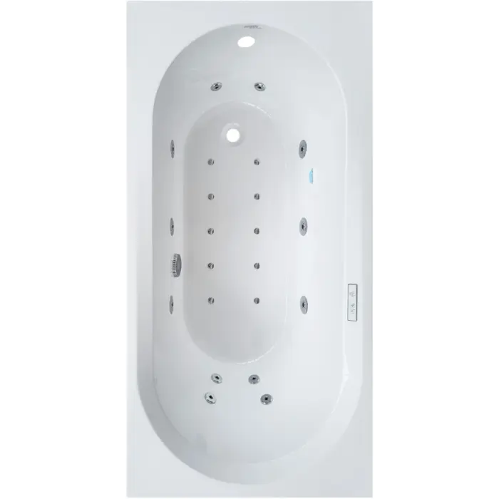 Wanna z hydromasażem prostokątna IDA 150x70 cm