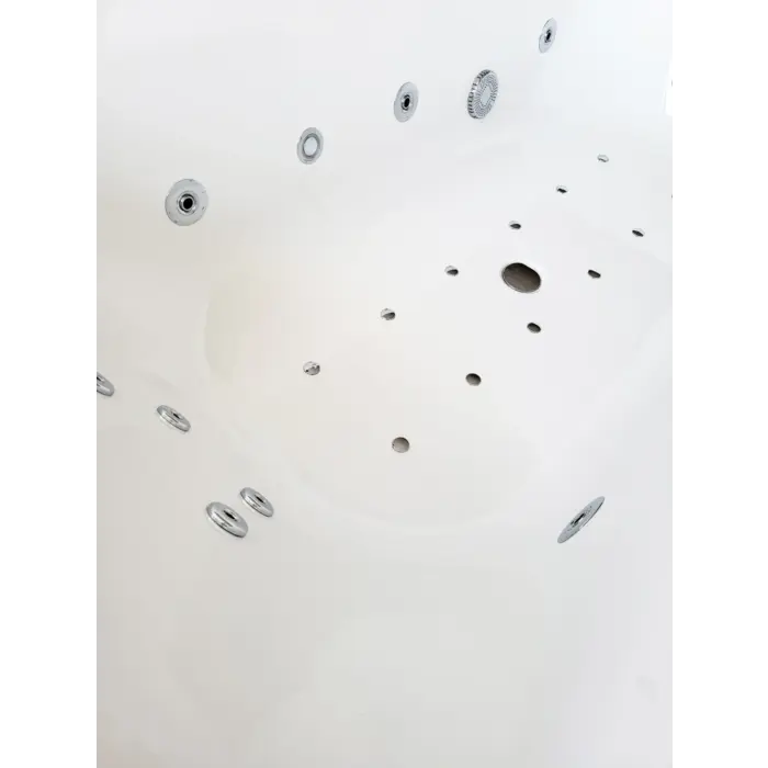 Wanna z hydromasażem prostokątna BERNO DUO 200x90 cm