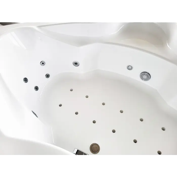 Wanna narożna z hydromasażem BETA 150x150 cm