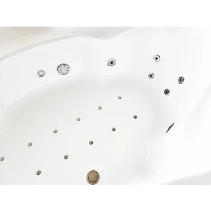 Wanna narożna z hydromasażem BETA 150x150 cm
