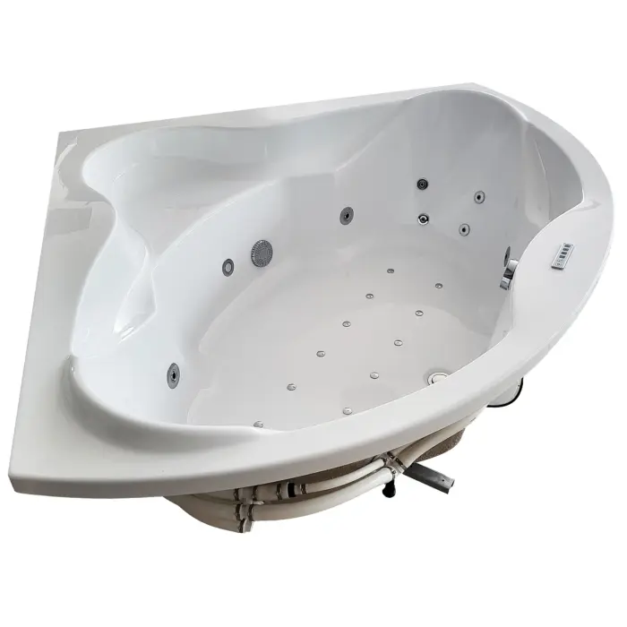 Wanna narożna z hydromasażem BETA 150x150 cm
