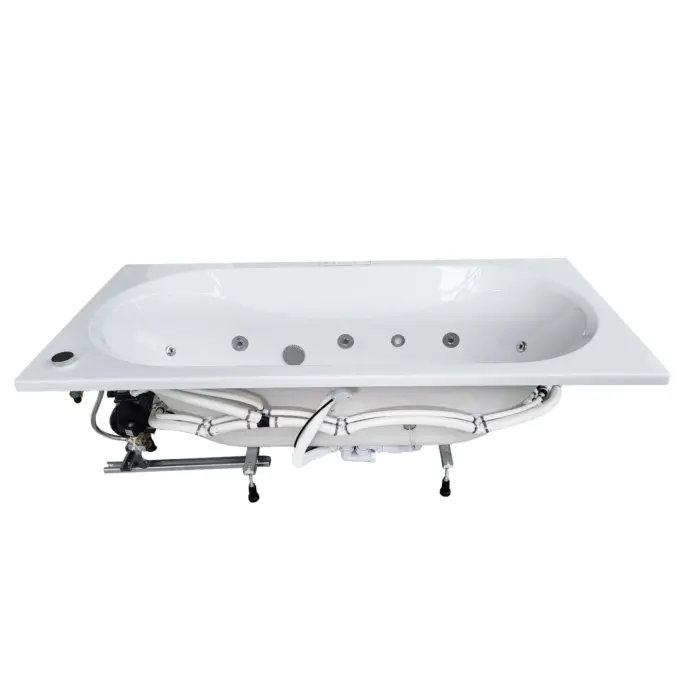 Wanna z hydromasażem prostokątna ORIA DUO 180x80 cm