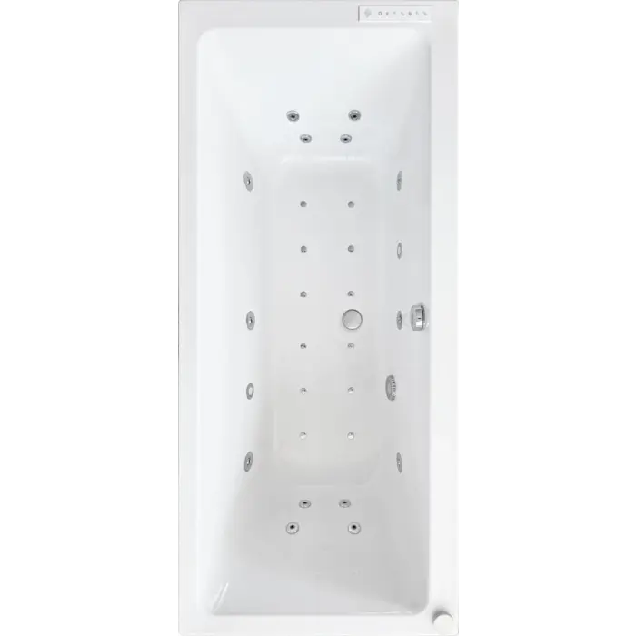 Wanna z hydromasażem prostokątna KEO 180x80 cm