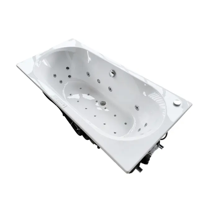 Wanna z hydromasażem prostokątna ORIA DUO 180x80 cm