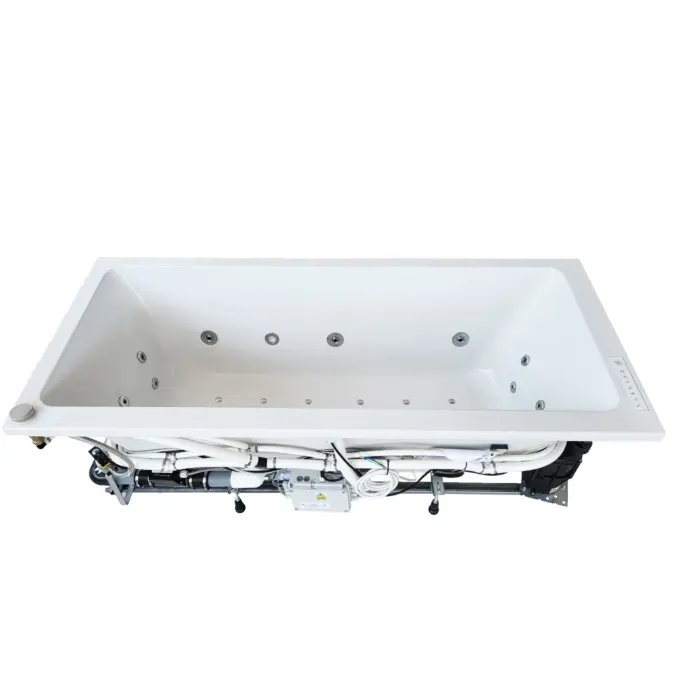 Wanna z hydromasażem prostokątna KEO 170x75 cm