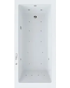 Wanna z hydromasażem prostokątna AYATA 170x80 cm