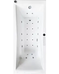 Wanna z hydromasażem prostokątna KOMFI 180x80 cm