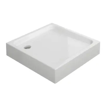 Brodzik prysznicowy kwadratowy zabudowany SOUL 80x80x15 cm