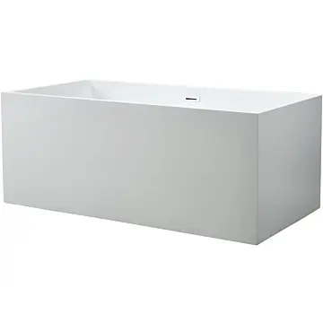 Wanna akrylowa wolnostojąca prostokątna TERNO biała 150x75x60 cm