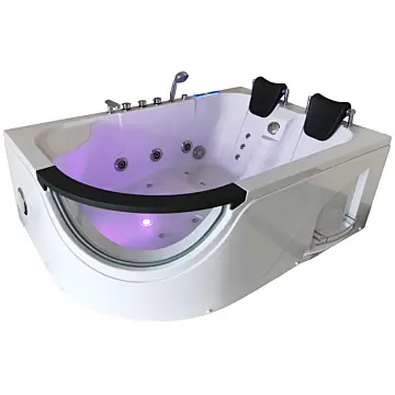 Wanna z hydromasażem asymetryczna SGM-KL9209L 170x118 cm
