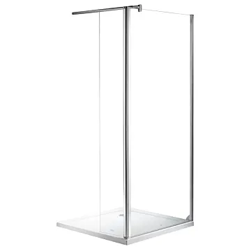 Ścianka prysznicowa FLIT DUO 120+30x190cm szkło 6 mm