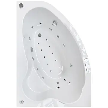 Wanna z hydromasażem narożna COMFORT 170x110 cm